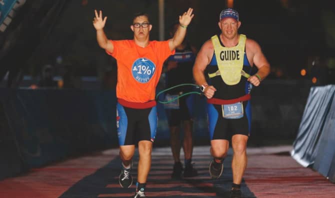 First Person with Down Syndrome Completes an Ironman Triathlon