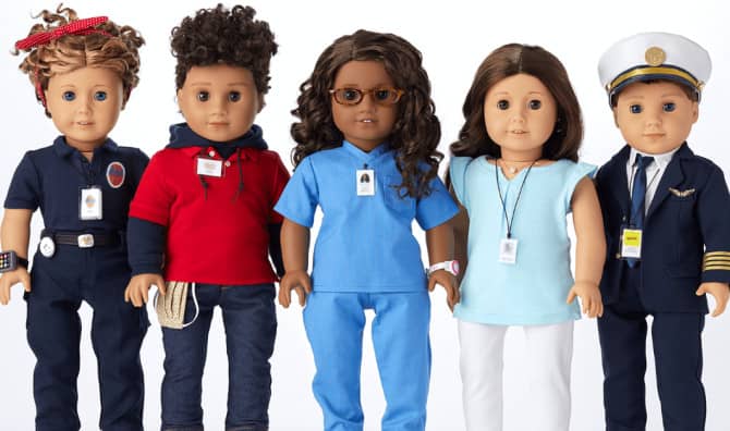 New American Girl Dolls Honor Frontline Heroes