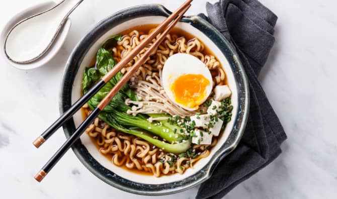 Student Develops Edible Ramen Noodles Wrappers