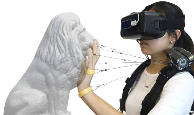 New VR System Lets You Touch Objects in the Virtual World