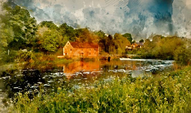 Historic Water Mills in England and Canada Have Turned Back Time!