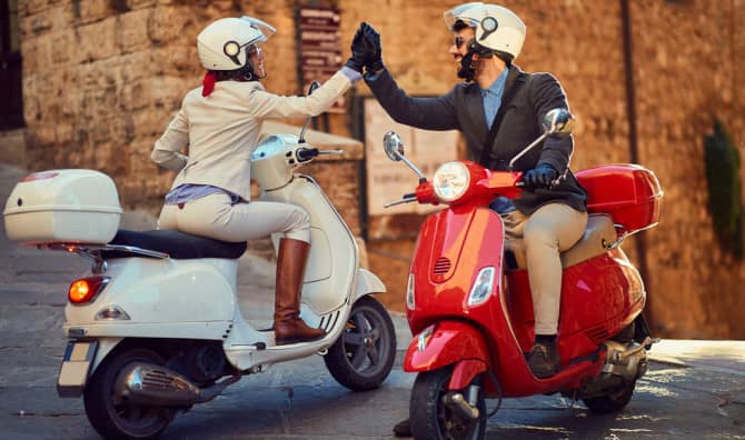 The 70-Year Evolution of the Vespa
