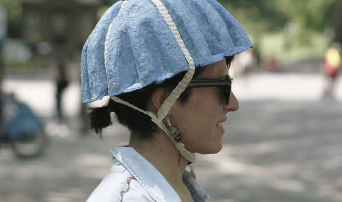 The Amazing Helmet Made From Newspaper