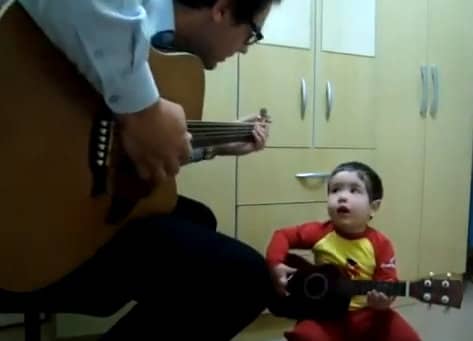 The Cutest Father-Son Duo Ever