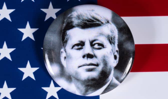 John F Kennedy.