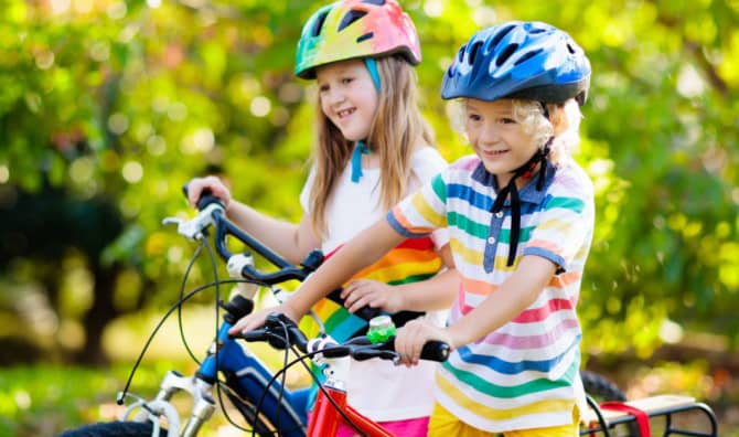 This Kindergarten Gym Program is Teaching Kids how to Ride Bikes