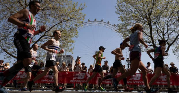 Why the London Marathon Replaced Plastic Cups with Edible Pouches