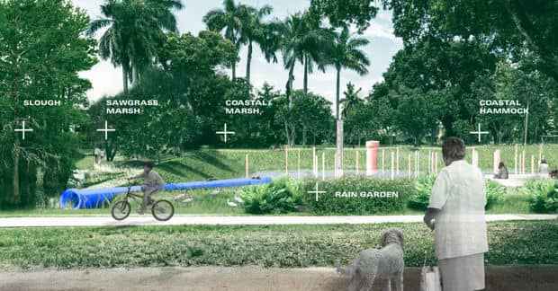 How Miami is Creating a Unique Flood Prevention Park