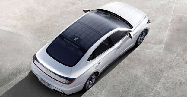 Hyundai Launches Eco-Friendly Car With Solar Roof Charging System