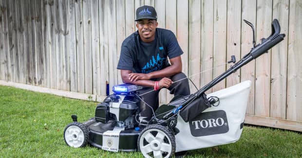 Why is This Man Mowing Lawns in all 50 States?