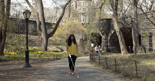This Smart Cane Uses Google Maps and Sensors
