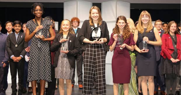 Girls Win All 5 Top Prizes in STEM Contest