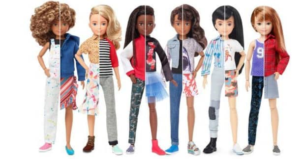 Mattel Launched a Line of Gender-Neutral Dolls