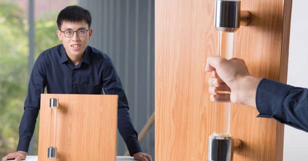 Hong Kong Students Designed Self-Sanitizing Door Handles