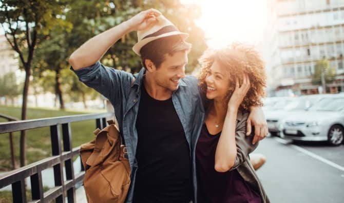 A couple who are in sync.