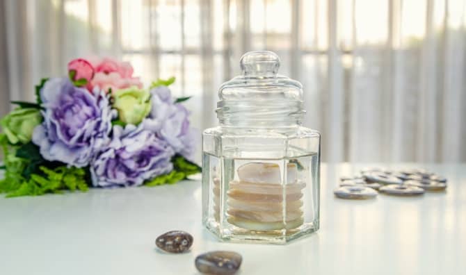 Crystal elixir used for healing.