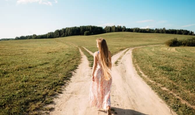 Choosing the right path.