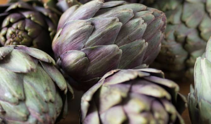 Fresh globe artichokes are good for your overall wellbeing.