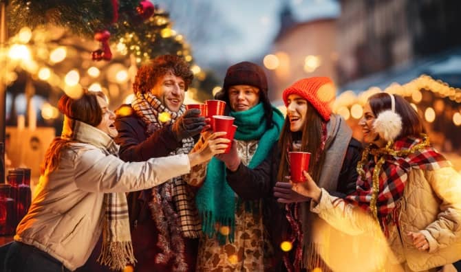 Friends spending time together.