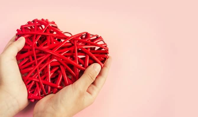 Give from your heart.