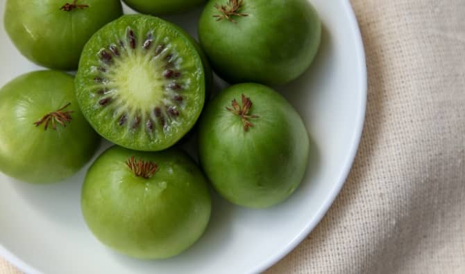 Kiwiberries are good for your health.