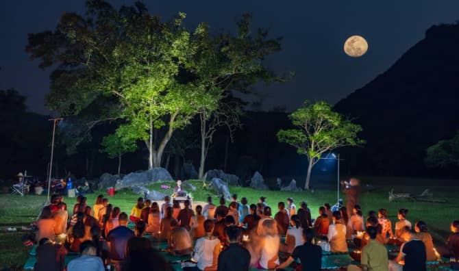 Full moon rituals.