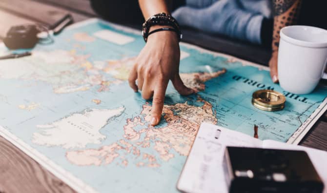 This Unique Map of North America Shows How We Are All Connected