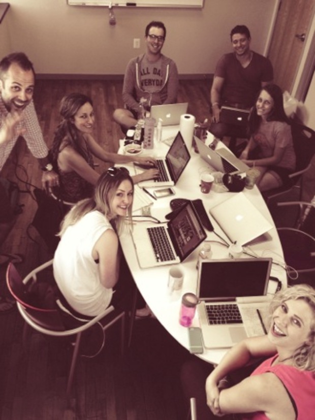 photo The CrowdRise open space approach.