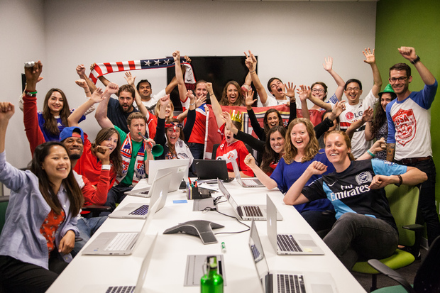 photo The Kiva team having fun