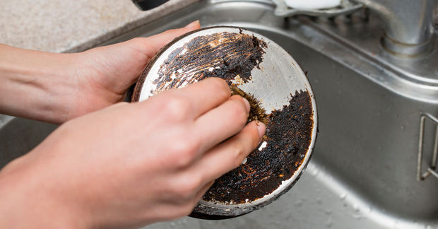 photo Scouring Pots and Pans