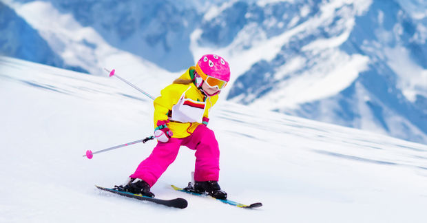 Ski on the Swiss Alps