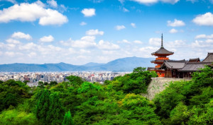 A temple in Kyoto.